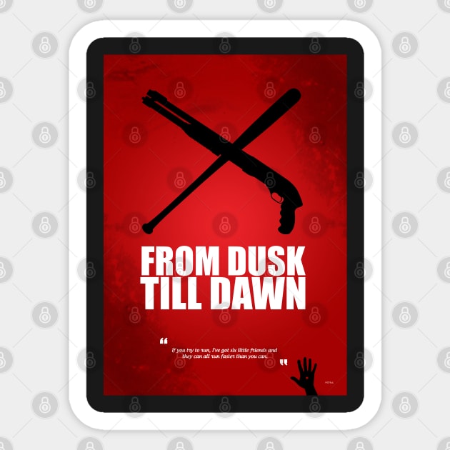 From Dusk Till Dawn - Alternative Fanart Sticker by HDMI2K